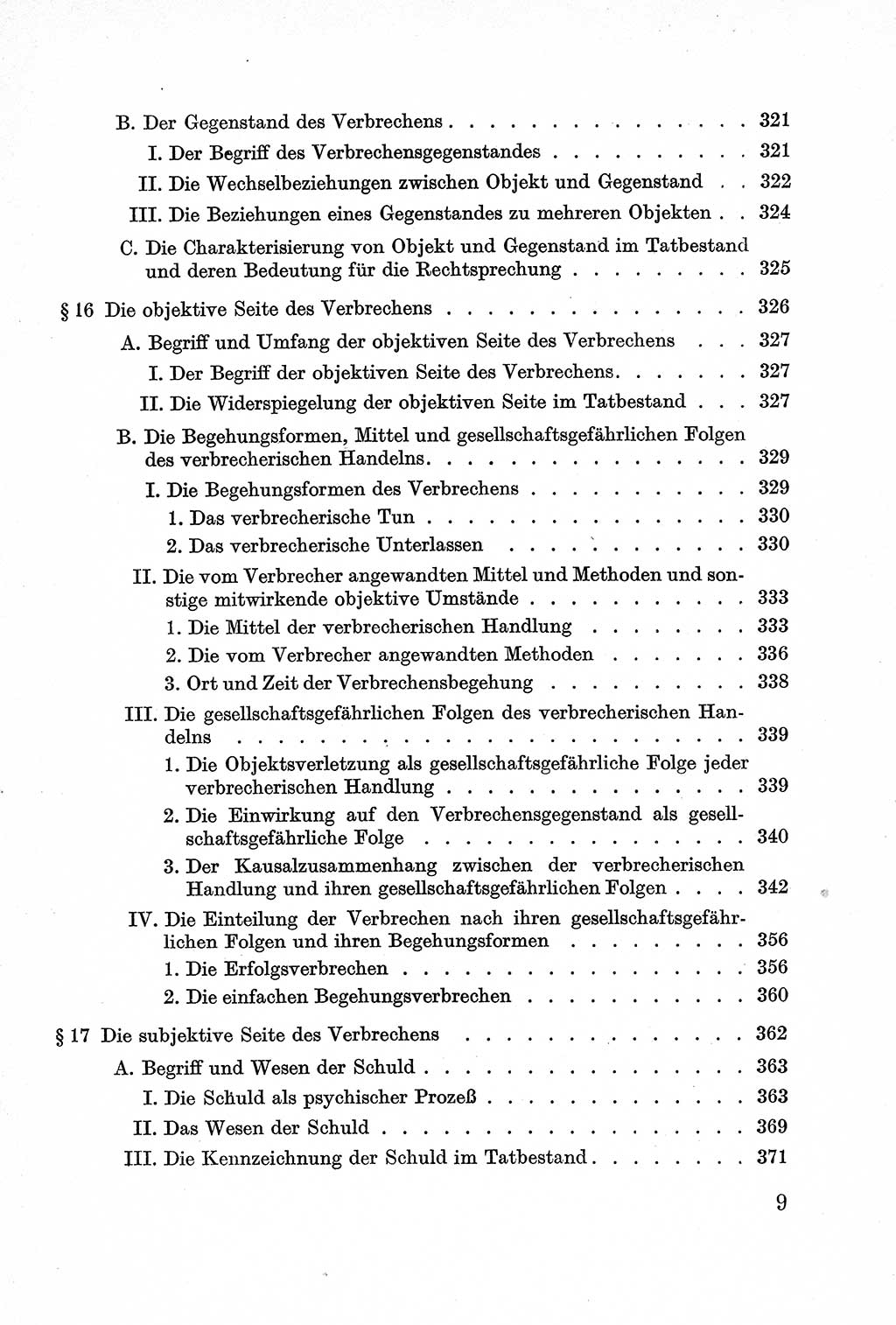 Lehrbuch des Strafrechts der Deutschen Demokratischen Republik (DDR), Allgemeiner Teil 1957, Seite 9 (Lb. Strafr. DDR AT 1957, S. 9)