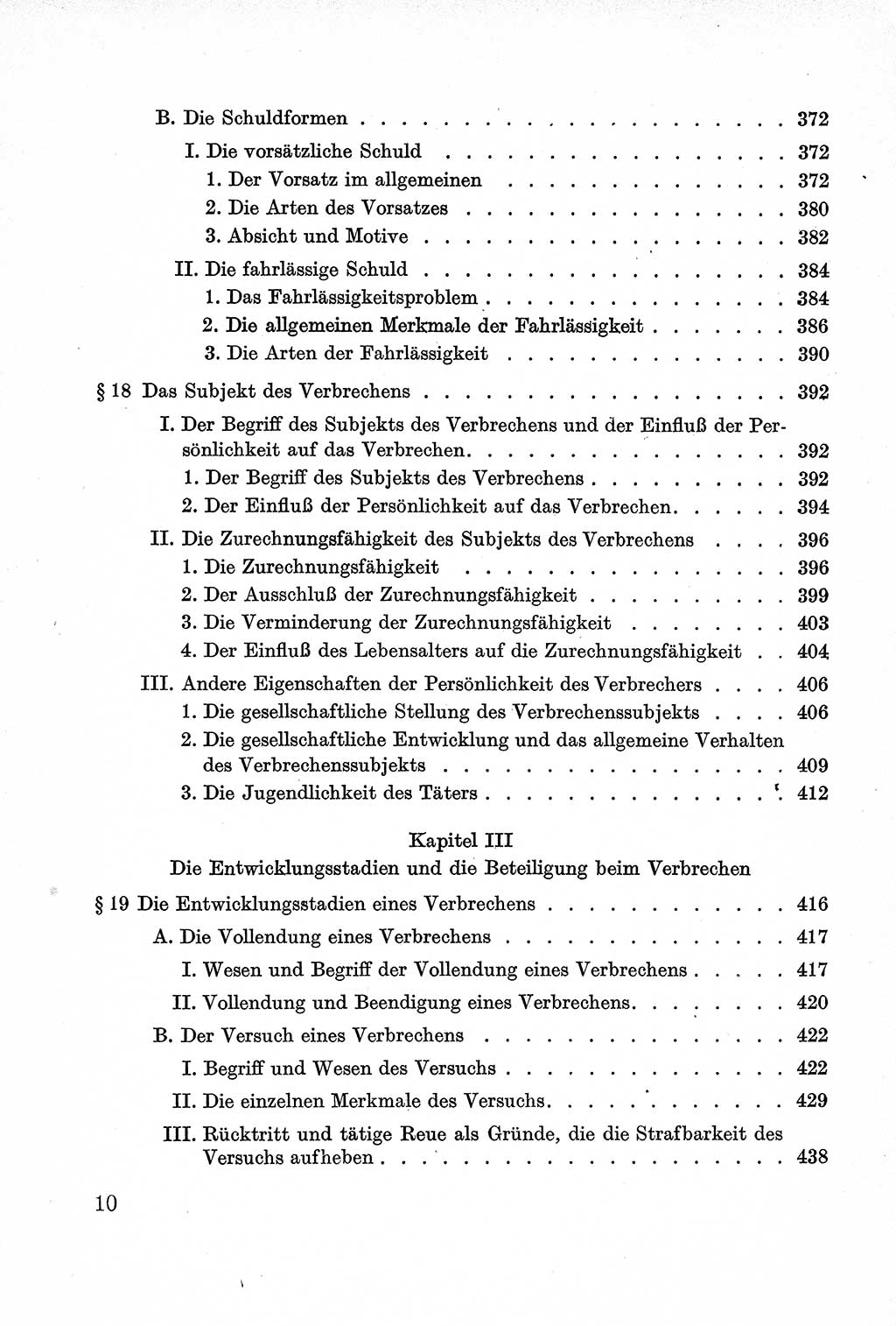 Lehrbuch des Strafrechts der Deutschen Demokratischen Republik (DDR), Allgemeiner Teil 1957, Seite 10 (Lb. Strafr. DDR AT 1957, S. 10)