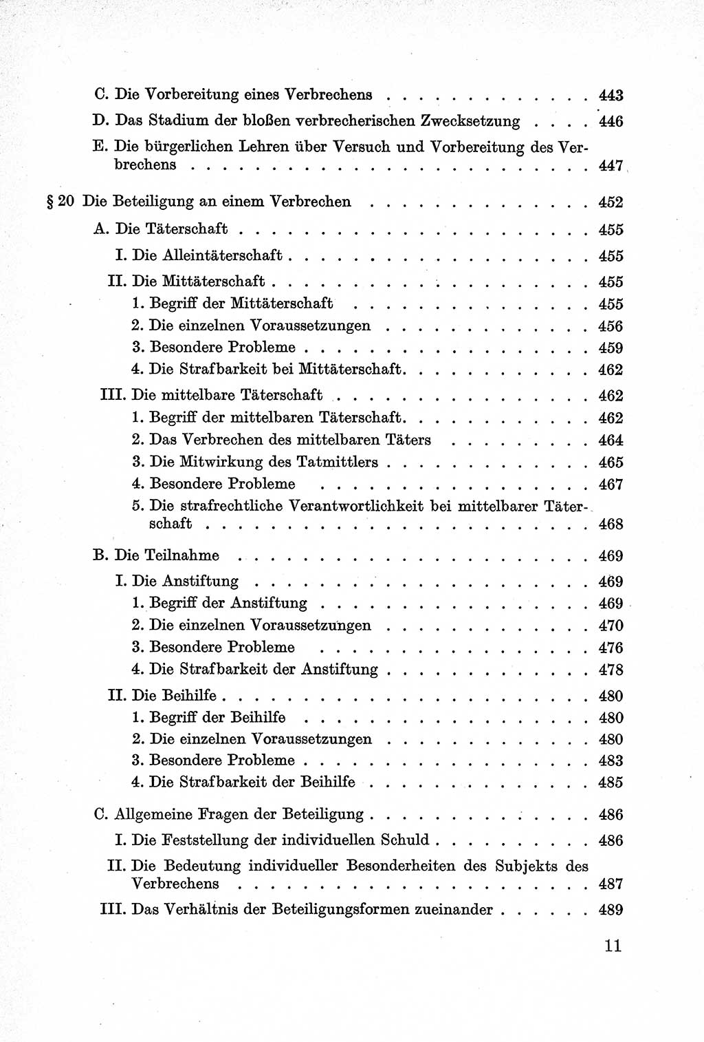 Lehrbuch des Strafrechts der Deutschen Demokratischen Republik (DDR), Allgemeiner Teil 1957, Seite 11 (Lb. Strafr. DDR AT 1957, S. 11)