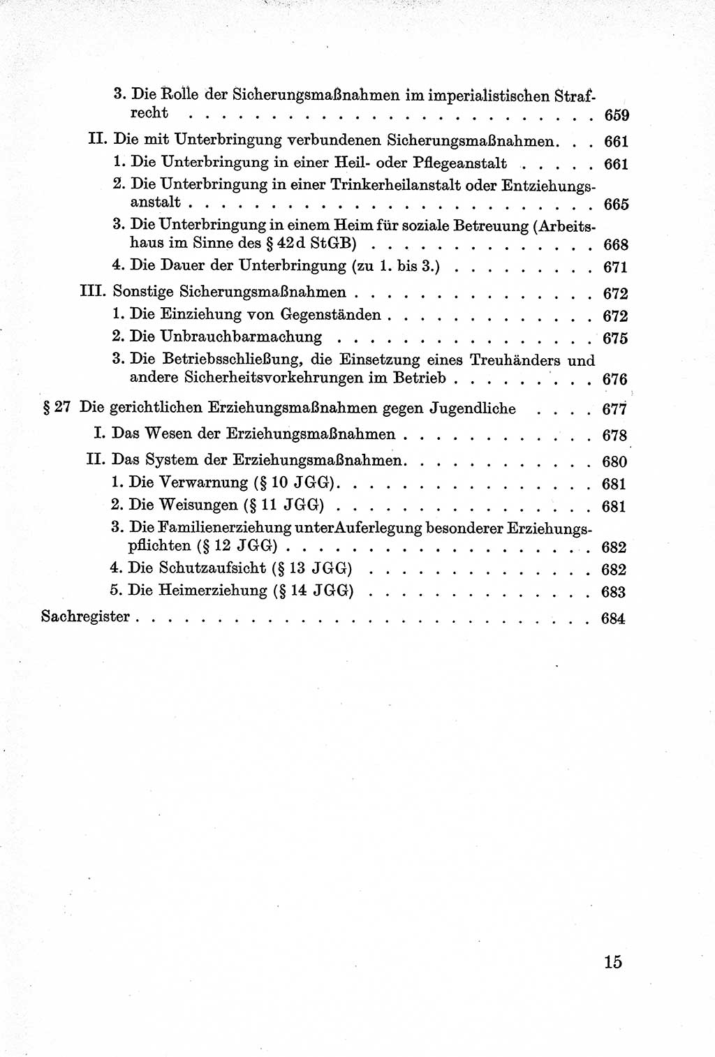 Lehrbuch des Strafrechts der Deutschen Demokratischen Republik (DDR), Allgemeiner Teil 1957, Seite 15 (Lb. Strafr. DDR AT 1957, S. 15)