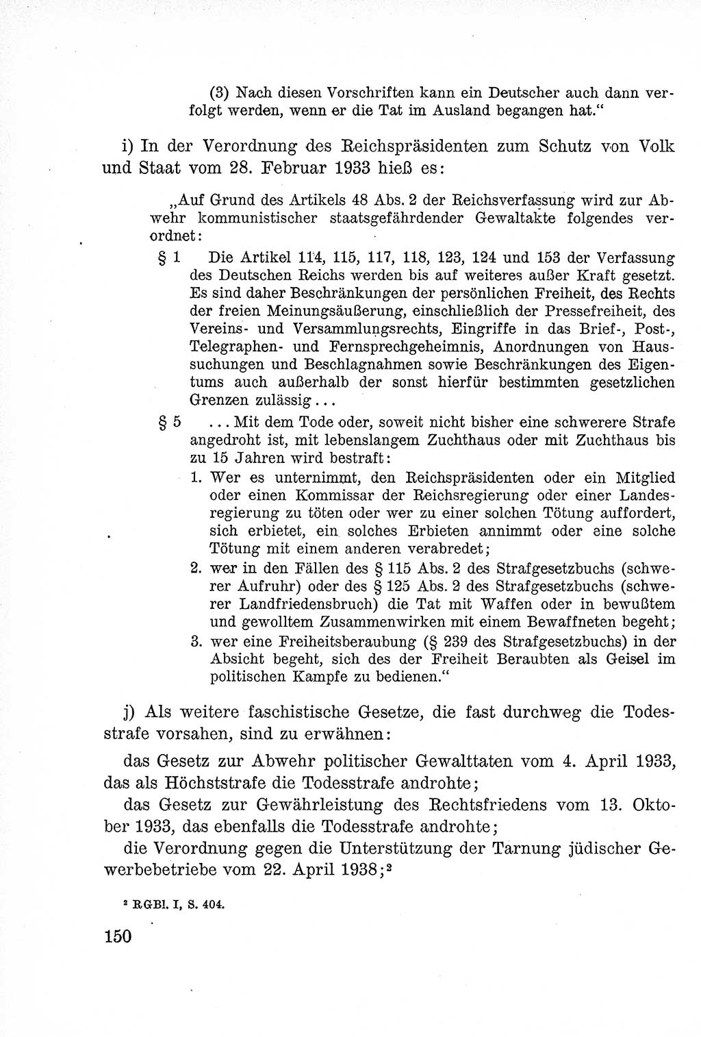 Lehrbuch des Strafrechts der Deutschen Demokratischen Republik (DDR), Allgemeiner Teil 1957, Seite 150 (Lb. Strafr. DDR AT 1957, S. 150)