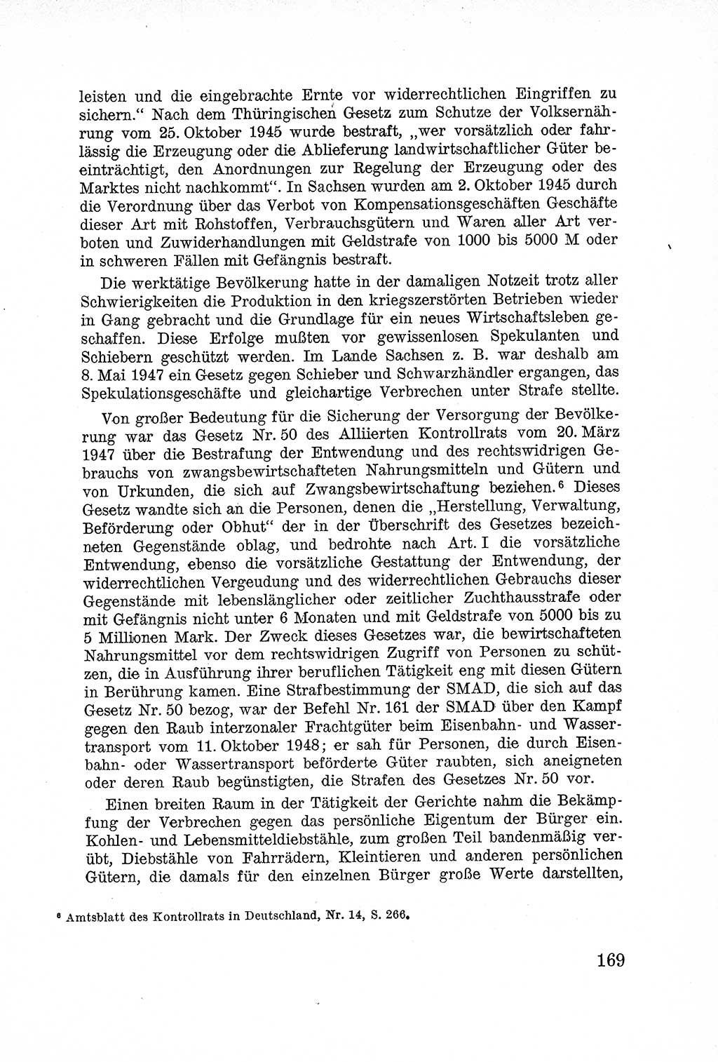 Lehrbuch des Strafrechts der Deutschen Demokratischen Republik (DDR), Allgemeiner Teil 1957, Seite 169 (Lb. Strafr. DDR AT 1957, S. 169)
