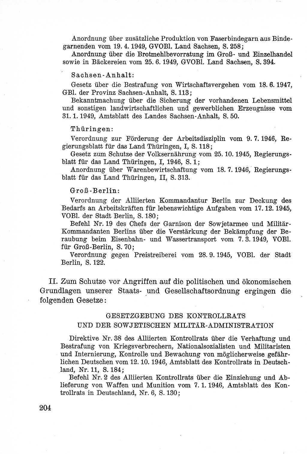 Lehrbuch des Strafrechts der Deutschen Demokratischen Republik (DDR), Allgemeiner Teil 1957, Seite 204 (Lb. Strafr. DDR AT 1957, S. 204)