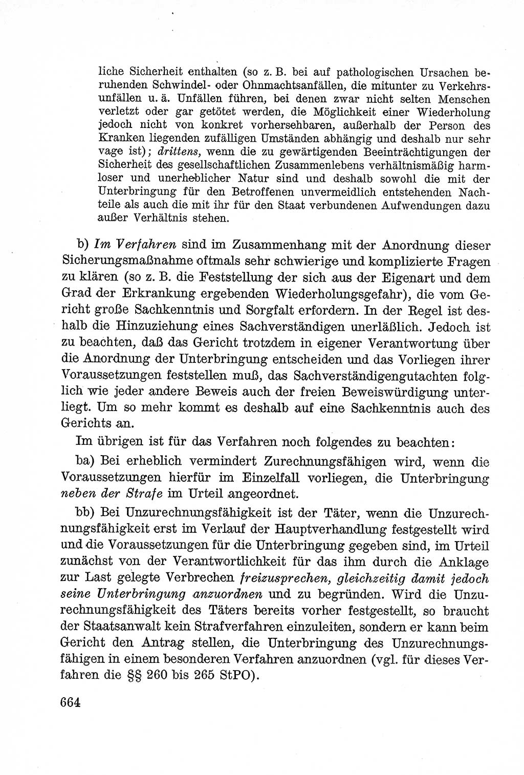 Lehrbuch des Strafrechts der Deutschen Demokratischen Republik (DDR), Allgemeiner Teil 1957, Seite 664 (Lb. Strafr. DDR AT 1957, S. 664)