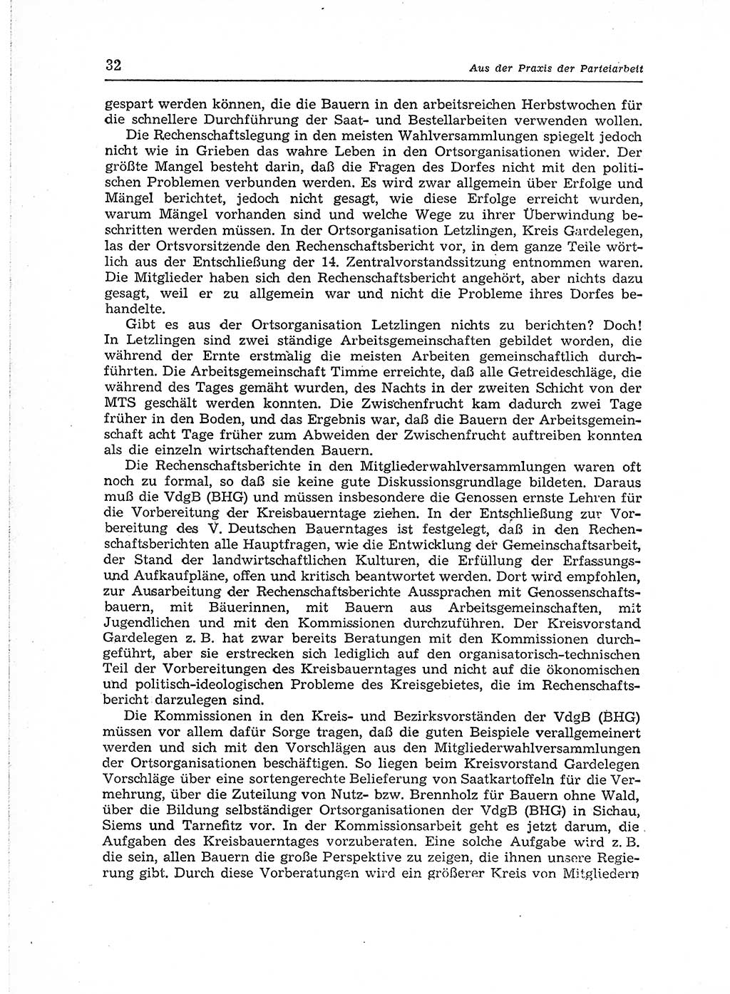 Neuer Weg (NW), Organ des Zentralkomitees (ZK) der SED (Sozialistische Einheitspartei Deutschlands) für Fragen des Parteiaufbaus und des Parteilebens, 12. Jahrgang [Deutsche Demokratische Republik (DDR)] 1957, Seite 32 (NW ZK SED DDR 1957, S. 32)