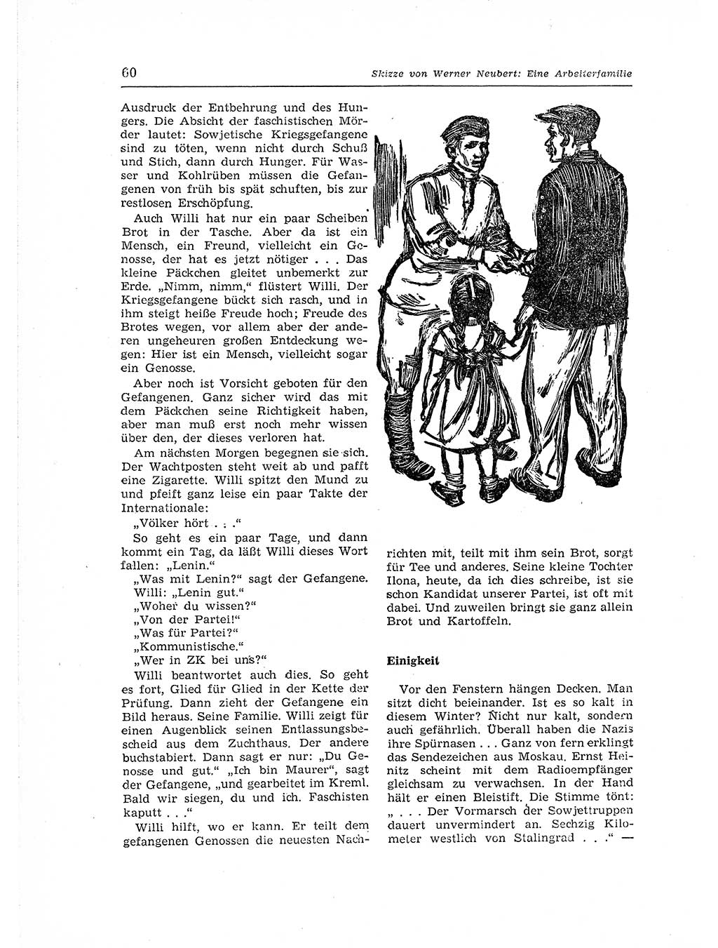 Neuer Weg (NW), Organ des Zentralkomitees (ZK) der SED (Sozialistische Einheitspartei Deutschlands) für Fragen des Parteiaufbaus und des Parteilebens, 12. Jahrgang [Deutsche Demokratische Republik (DDR)] 1957, Seite 60 (NW ZK SED DDR 1957, S. 60)