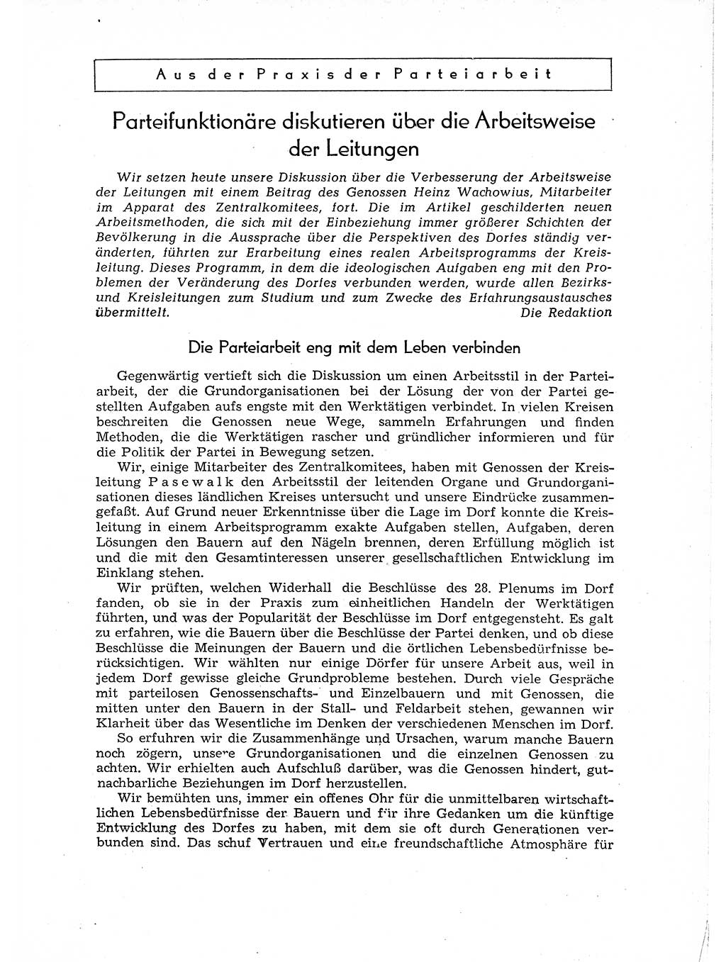 Neuer Weg (NW), Organ des Zentralkomitees (ZK) der SED (Sozialistische Einheitspartei Deutschlands) für Fragen des Parteiaufbaus und des Parteilebens, 12. Jahrgang [Deutsche Demokratische Republik (DDR)] 1957, Seite 81 (NW ZK SED DDR 1957, S. 81)