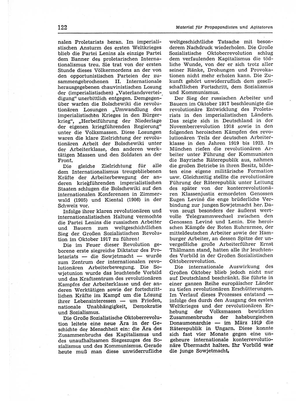 Neuer Weg (NW), Organ des Zentralkomitees (ZK) der SED (Sozialistische Einheitspartei Deutschlands) für Fragen des Parteiaufbaus und des Parteilebens, 12. Jahrgang [Deutsche Demokratische Republik (DDR)] 1957, Seite 122 (NW ZK SED DDR 1957, S. 122)