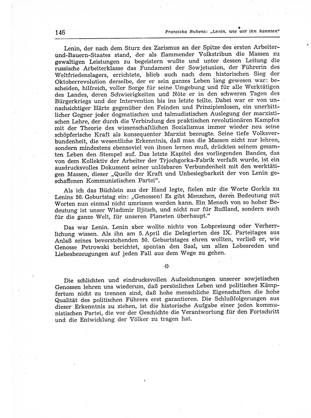 Neuer Weg (NW), Organ des Zentralkomitees (ZK) der SED (Sozialistische Einheitspartei Deutschlands) für Fragen des Parteiaufbaus und des Parteilebens, 12. Jahrgang [Deutsche Demokratische Republik (DDR)] 1957, Seite 146 (NW ZK SED DDR 1957, S. 146)