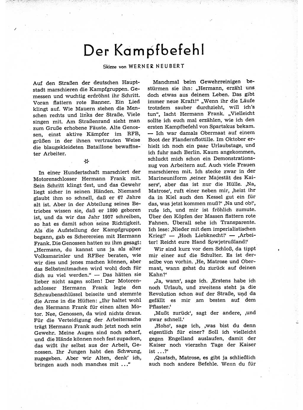 Neuer Weg (NW), Organ des Zentralkomitees (ZK) der SED (Sozialistische Einheitspartei Deutschlands) für Fragen des Parteiaufbaus und des Parteilebens, 12. Jahrgang [Deutsche Demokratische Republik (DDR)] 1957, Seite 249 (NW ZK SED DDR 1957, S. 249)