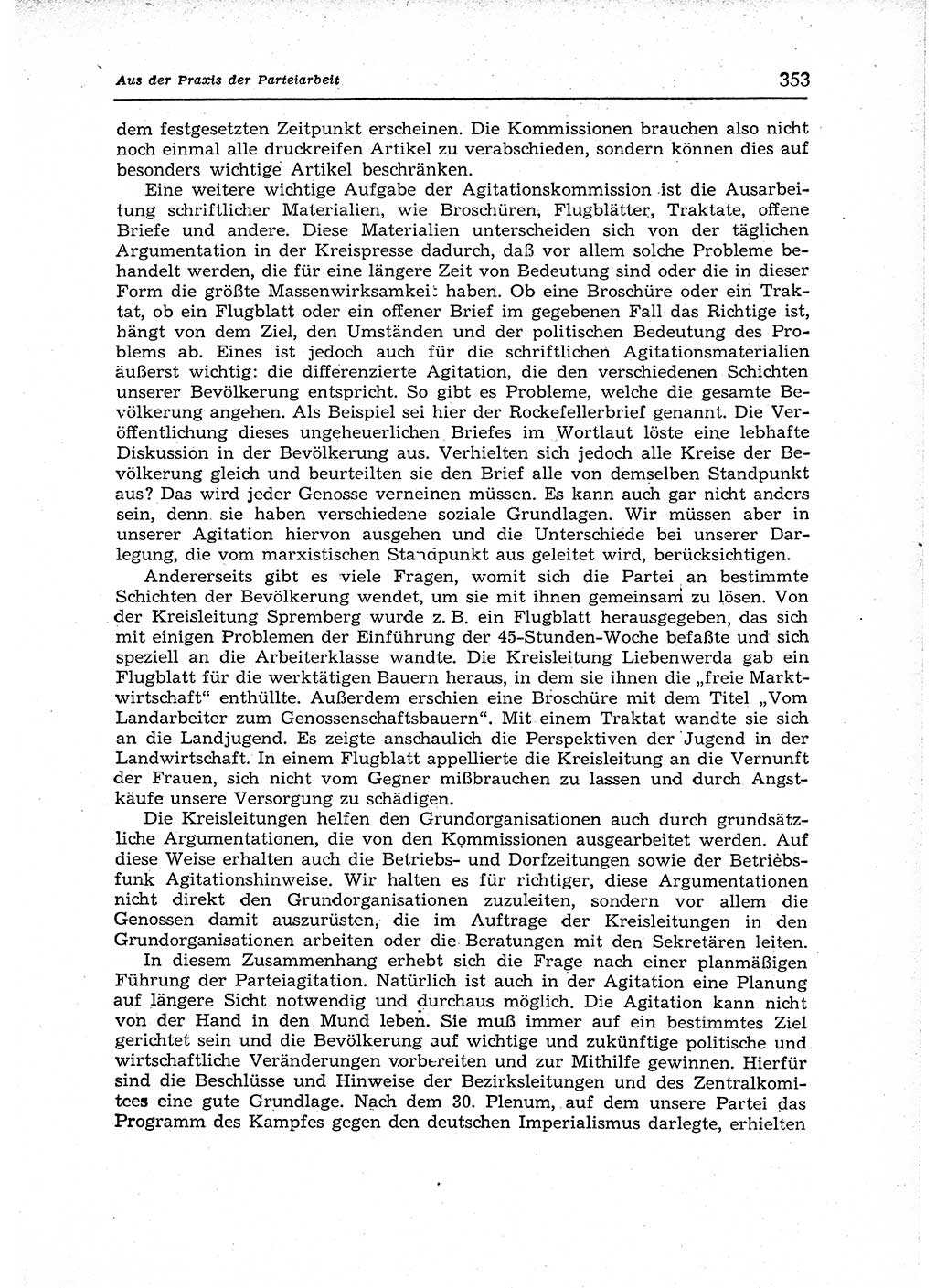 Neuer Weg (NW), Organ des Zentralkomitees (ZK) der SED (Sozialistische Einheitspartei Deutschlands) für Fragen des Parteiaufbaus und des Parteilebens, 12. Jahrgang [Deutsche Demokratische Republik (DDR)] 1957, Seite 353 (NW ZK SED DDR 1957, S. 353)