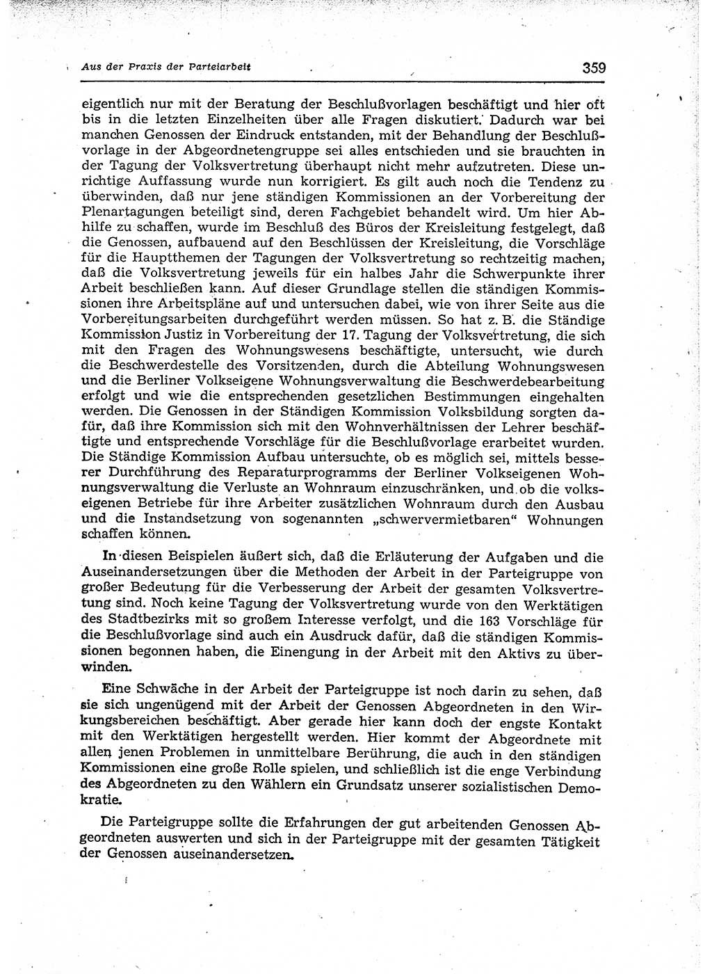 Neuer Weg (NW), Organ des Zentralkomitees (ZK) der SED (Sozialistische Einheitspartei Deutschlands) für Fragen des Parteiaufbaus und des Parteilebens, 12. Jahrgang [Deutsche Demokratische Republik (DDR)] 1957, Seite 359 (NW ZK SED DDR 1957, S. 359)