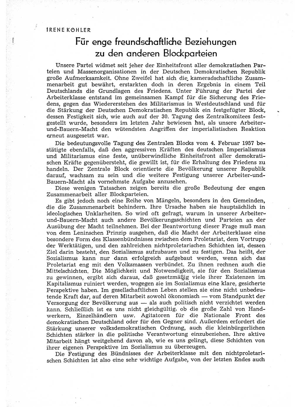 Neuer Weg (NW), Organ des Zentralkomitees (ZK) der SED (Sozialistische Einheitspartei Deutschlands) für Fragen des Parteiaufbaus und des Parteilebens, 12. Jahrgang [Deutsche Demokratische Republik (DDR)] 1957, Seite 394 (NW ZK SED DDR 1957, S. 394)