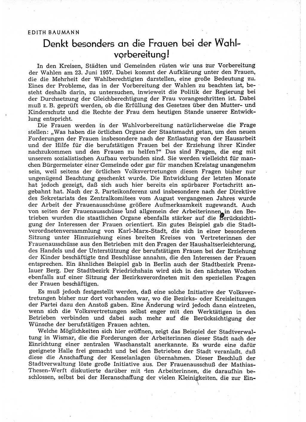 Neuer Weg (NW), Organ des Zentralkomitees (ZK) der SED (Sozialistische Einheitspartei Deutschlands) für Fragen des Parteiaufbaus und des Parteilebens, 12. Jahrgang [Deutsche Demokratische Republik (DDR)] 1957, Seite 473 (NW ZK SED DDR 1957, S. 473)