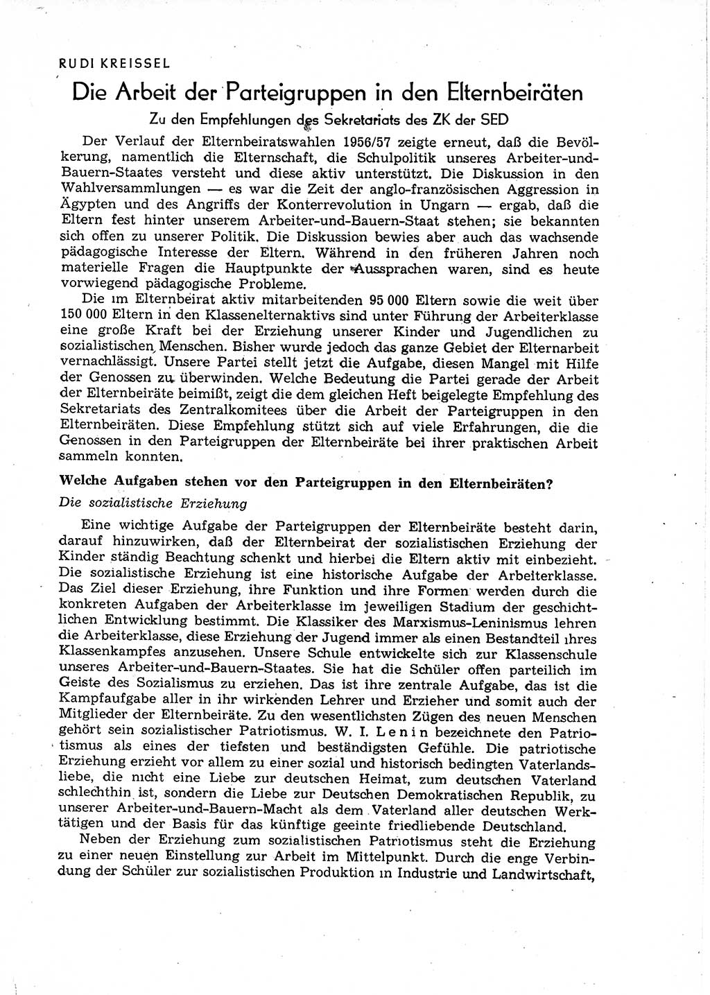 Neuer Weg (NW), Organ des Zentralkomitees (ZK) der SED (Sozialistische Einheitspartei Deutschlands) für Fragen des Parteiaufbaus und des Parteilebens, 12. Jahrgang [Deutsche Demokratische Republik (DDR)] 1957, Seite 535 (NW ZK SED DDR 1957, S. 535)