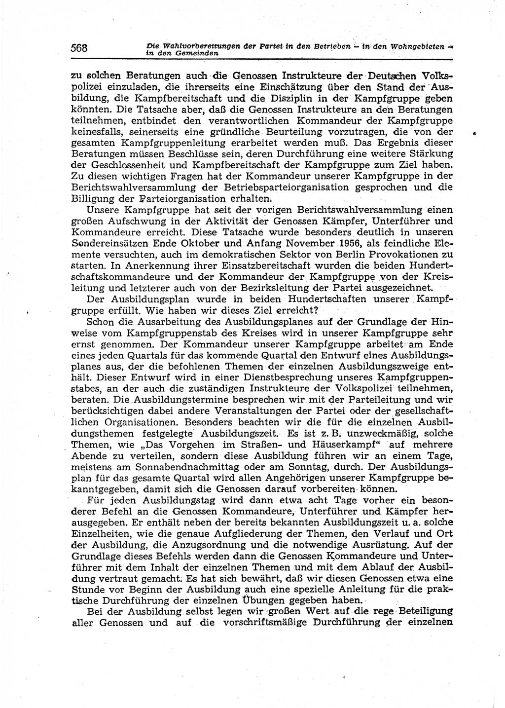 Neuer Weg (NW), Organ des Zentralkomitees (ZK) der SED (Sozialistische Einheitspartei Deutschlands) für Fragen des Parteiaufbaus und des Parteilebens, 12. Jahrgang [Deutsche Demokratische Republik (DDR)] 1957, Seite 568 (NW ZK SED DDR 1957, S. 568)