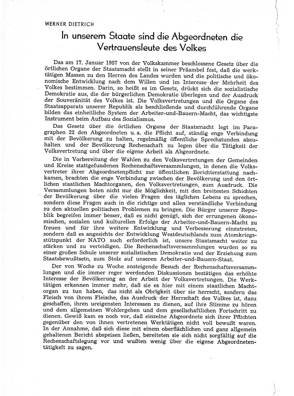 Neuer Weg (NW), Organ des Zentralkomitees (ZK) der SED (Sozialistische Einheitspartei Deutschlands) für Fragen des Parteiaufbaus und des Parteilebens, 12. Jahrgang [Deutsche Demokratische Republik (DDR)] 1957, Seite 598 (NW ZK SED DDR 1957, S. 598)