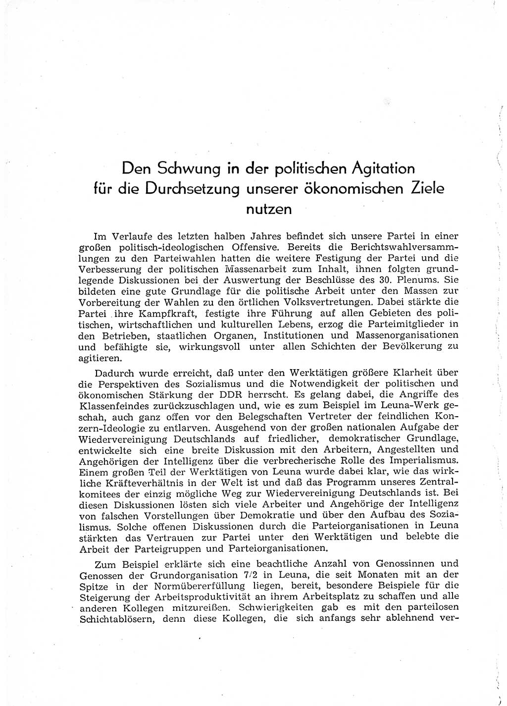 Neuer Weg (NW), Organ des Zentralkomitees (ZK) der SED (Sozialistische Einheitspartei Deutschlands) für Fragen des Parteiaufbaus und des Parteilebens, 12. Jahrgang [Deutsche Demokratische Republik (DDR)] 1957, Seite 722 (NW ZK SED DDR 1957, S. 722)