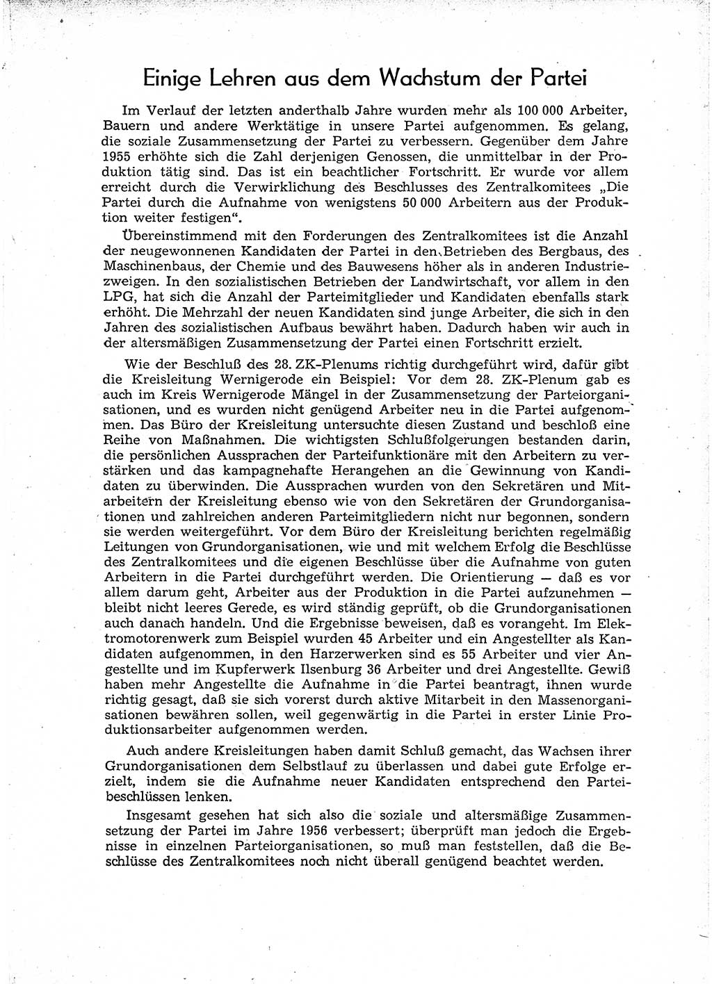 Neuer Weg (NW), Organ des Zentralkomitees (ZK) der SED (Sozialistische Einheitspartei Deutschlands) für Fragen des Parteiaufbaus und des Parteilebens, 12. Jahrgang [Deutsche Demokratische Republik (DDR)] 1957, Seite 947 (NW ZK SED DDR 1957, S. 947)