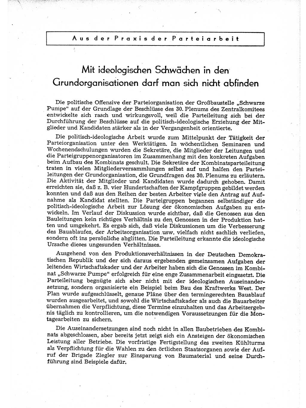 Neuer Weg (NW), Organ des Zentralkomitees (ZK) der SED (Sozialistische Einheitspartei Deutschlands) für Fragen des Parteiaufbaus und des Parteilebens, 12. Jahrgang [Deutsche Demokratische Republik (DDR)] 1957, Seite 1003 (NW ZK SED DDR 1957, S. 1003)