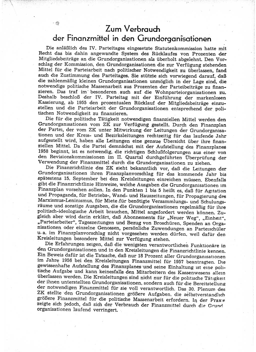 Neuer Weg (NW), Organ des Zentralkomitees (ZK) der SED (Sozialistische Einheitspartei Deutschlands) für Fragen des Parteiaufbaus und des Parteilebens, 12. Jahrgang [Deutsche Demokratische Republik (DDR)] 1957, Seite 1011 (NW ZK SED DDR 1957, S. 1011)