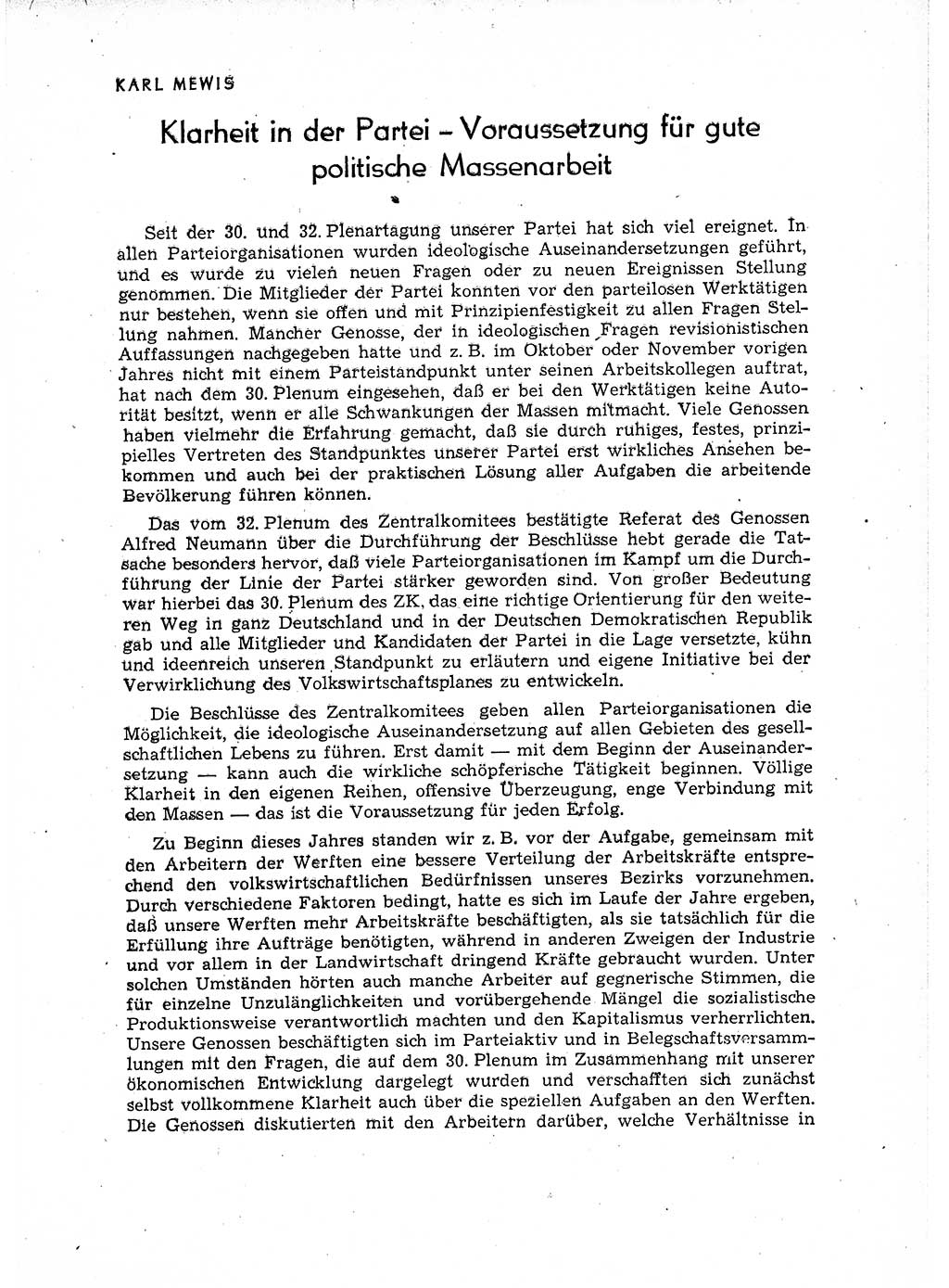 Neuer Weg (NW), Organ des Zentralkomitees (ZK) der SED (Sozialistische Einheitspartei Deutschlands) für Fragen des Parteiaufbaus und des Parteilebens, 12. Jahrgang [Deutsche Demokratische Republik (DDR)] 1957, Seite 1047 (NW ZK SED DDR 1957, S. 1047)