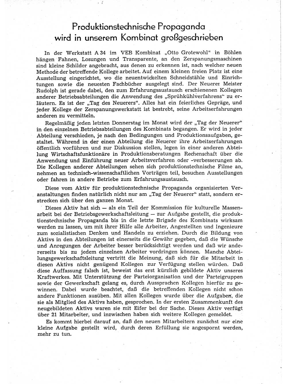 Neuer Weg (NW), Organ des Zentralkomitees (ZK) der SED (Sozialistische Einheitspartei Deutschlands) für Fragen des Parteiaufbaus und des Parteilebens, 12. Jahrgang [Deutsche Demokratische Republik (DDR)] 1957, Seite 1219 (NW ZK SED DDR 1957, S. 1219)