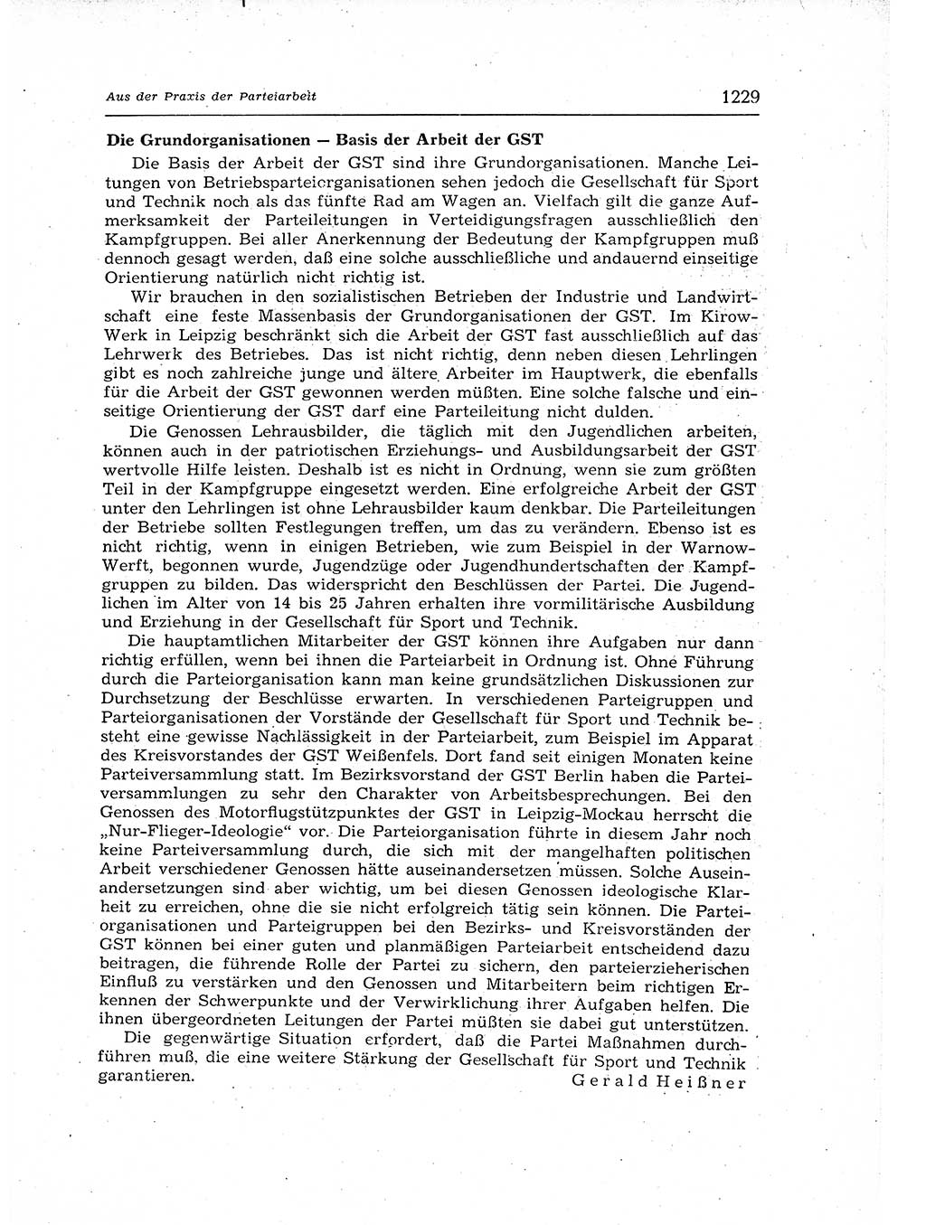 Neuer Weg (NW), Organ des Zentralkomitees (ZK) der SED (Sozialistische Einheitspartei Deutschlands) für Fragen des Parteiaufbaus und des Parteilebens, 12. Jahrgang [Deutsche Demokratische Republik (DDR)] 1957, Seite 1229 (NW ZK SED DDR 1957, S. 1229)