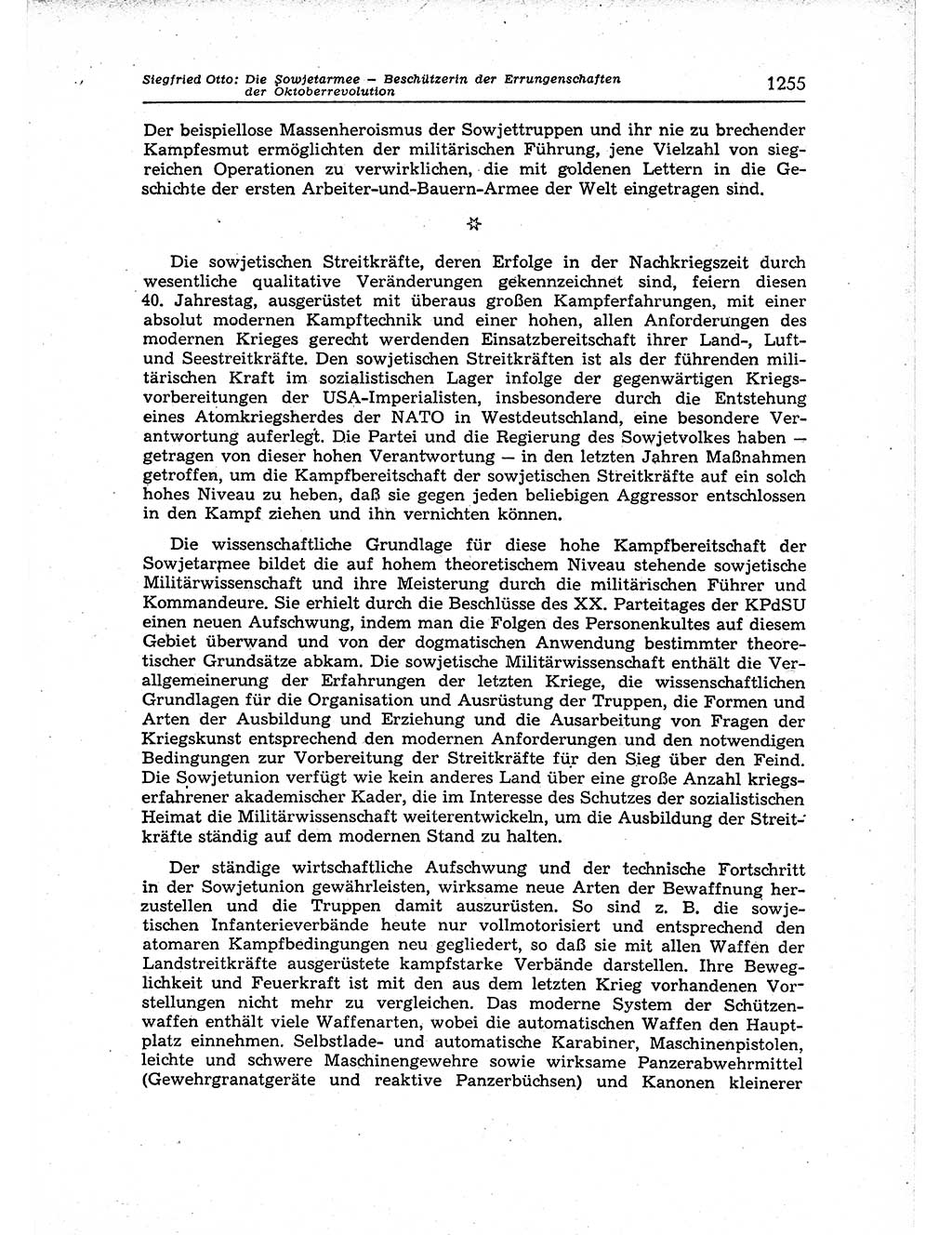 Neuer Weg (NW), Organ des Zentralkomitees (ZK) der SED (Sozialistische Einheitspartei Deutschlands) für Fragen des Parteiaufbaus und des Parteilebens, 12. Jahrgang [Deutsche Demokratische Republik (DDR)] 1957, Seite 1255 (NW ZK SED DDR 1957, S. 1255)