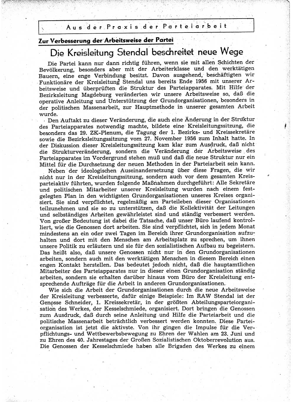 Neuer Weg (NW), Organ des Zentralkomitees (ZK) der SED (Sozialistische Einheitspartei Deutschlands) für Fragen des Parteiaufbaus und des Parteilebens, 12. Jahrgang [Deutsche Demokratische Republik (DDR)] 1957, Seite 1269 (NW ZK SED DDR 1957, S. 1269)