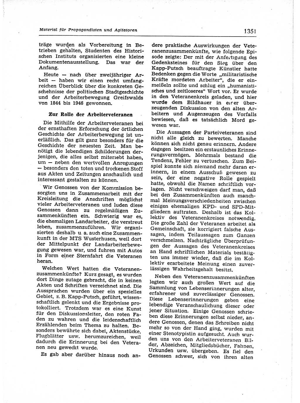 Neuer Weg (NW), Organ des Zentralkomitees (ZK) der SED (Sozialistische Einheitspartei Deutschlands) für Fragen des Parteiaufbaus und des Parteilebens, 12. Jahrgang [Deutsche Demokratische Republik (DDR)] 1957, Seite 1351 (NW ZK SED DDR 1957, S. 1351)