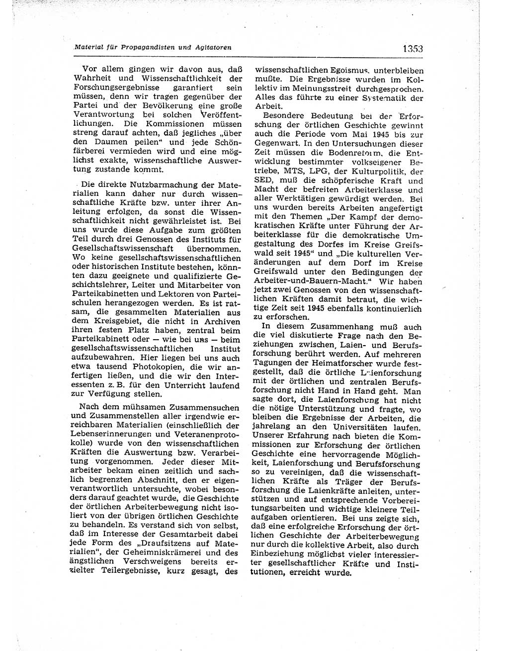 Neuer Weg (NW), Organ des Zentralkomitees (ZK) der SED (Sozialistische Einheitspartei Deutschlands) für Fragen des Parteiaufbaus und des Parteilebens, 12. Jahrgang [Deutsche Demokratische Republik (DDR)] 1957, Seite 1353 (NW ZK SED DDR 1957, S. 1353)