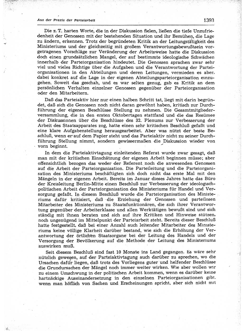 Neuer Weg (NW), Organ des Zentralkomitees (ZK) der SED (Sozialistische Einheitspartei Deutschlands) für Fragen des Parteiaufbaus und des Parteilebens, 12. Jahrgang [Deutsche Demokratische Republik (DDR)] 1957, Seite 1393 (NW ZK SED DDR 1957, S. 1393)