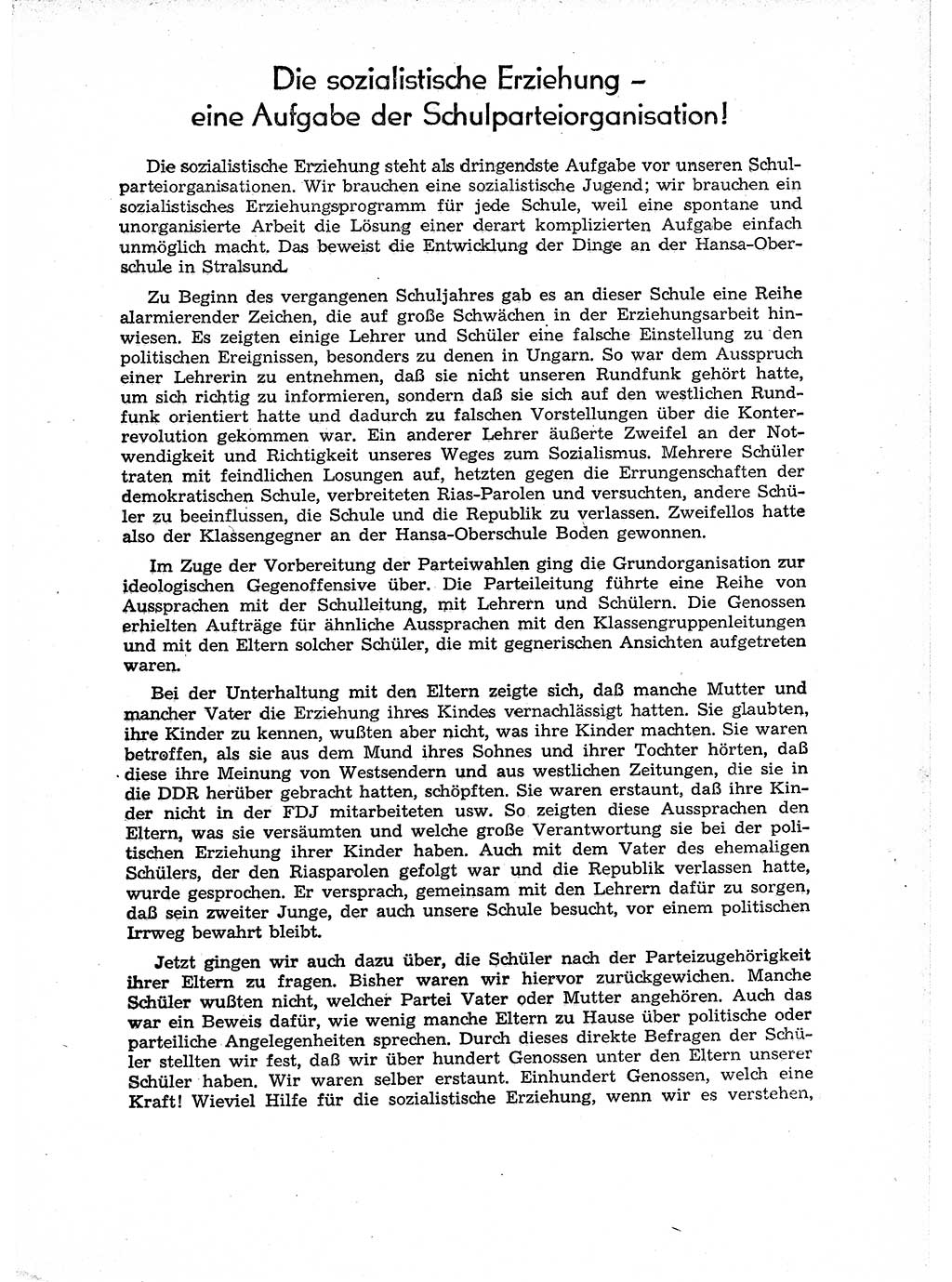 Neuer Weg (NW), Organ des Zentralkomitees (ZK) der SED (Sozialistische Einheitspartei Deutschlands) für Fragen des Parteiaufbaus und des Parteilebens, 12. Jahrgang [Deutsche Demokratische Republik (DDR)] 1957, Seite 1411 (NW ZK SED DDR 1957, S. 1411)