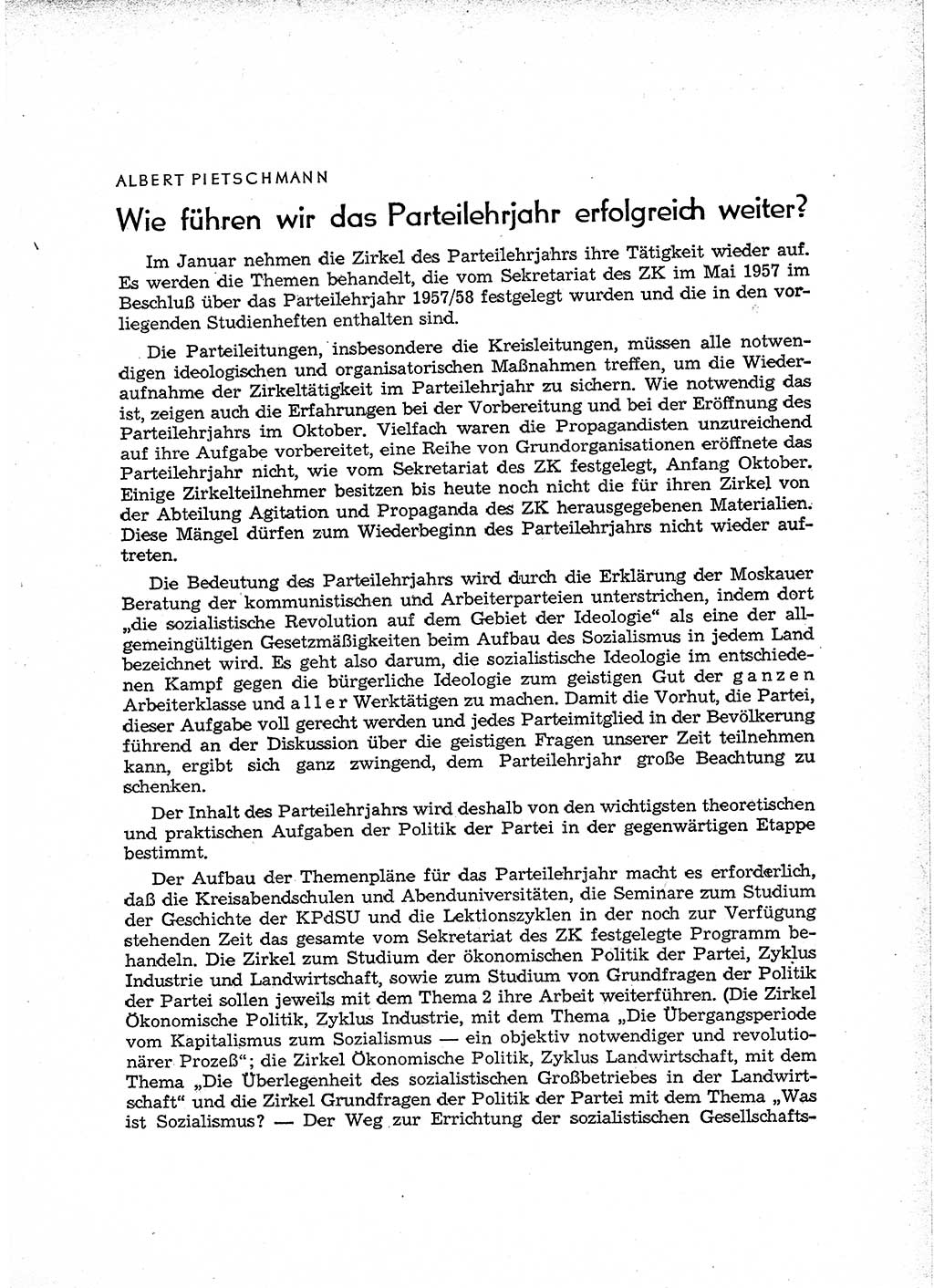 Neuer Weg (NW), Organ des Zentralkomitees (ZK) der SED (Sozialistische Einheitspartei Deutschlands) für Fragen des Parteiaufbaus und des Parteilebens, 12. Jahrgang [Deutsche Demokratische Republik (DDR)] 1957, Seite 1503 (NW ZK SED DDR 1957, S. 1503)