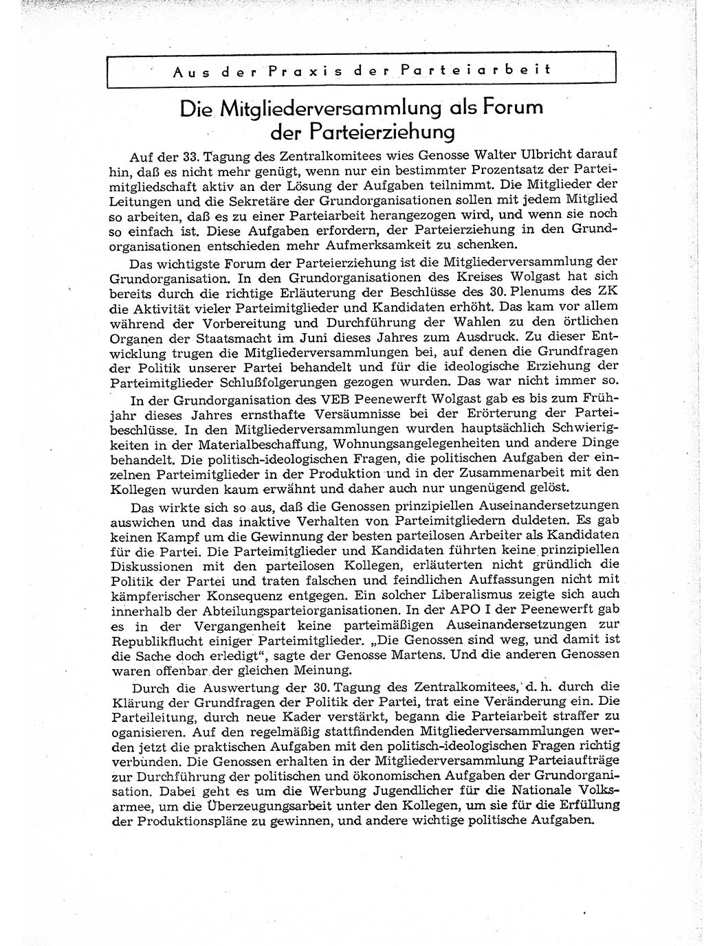 Neuer Weg (NW), Organ des Zentralkomitees (ZK) der SED (Sozialistische Einheitspartei Deutschlands) für Fragen des Parteiaufbaus und des Parteilebens, 12. Jahrgang [Deutsche Demokratische Republik (DDR)] 1957, Seite 1509 (NW ZK SED DDR 1957, S. 1509)
