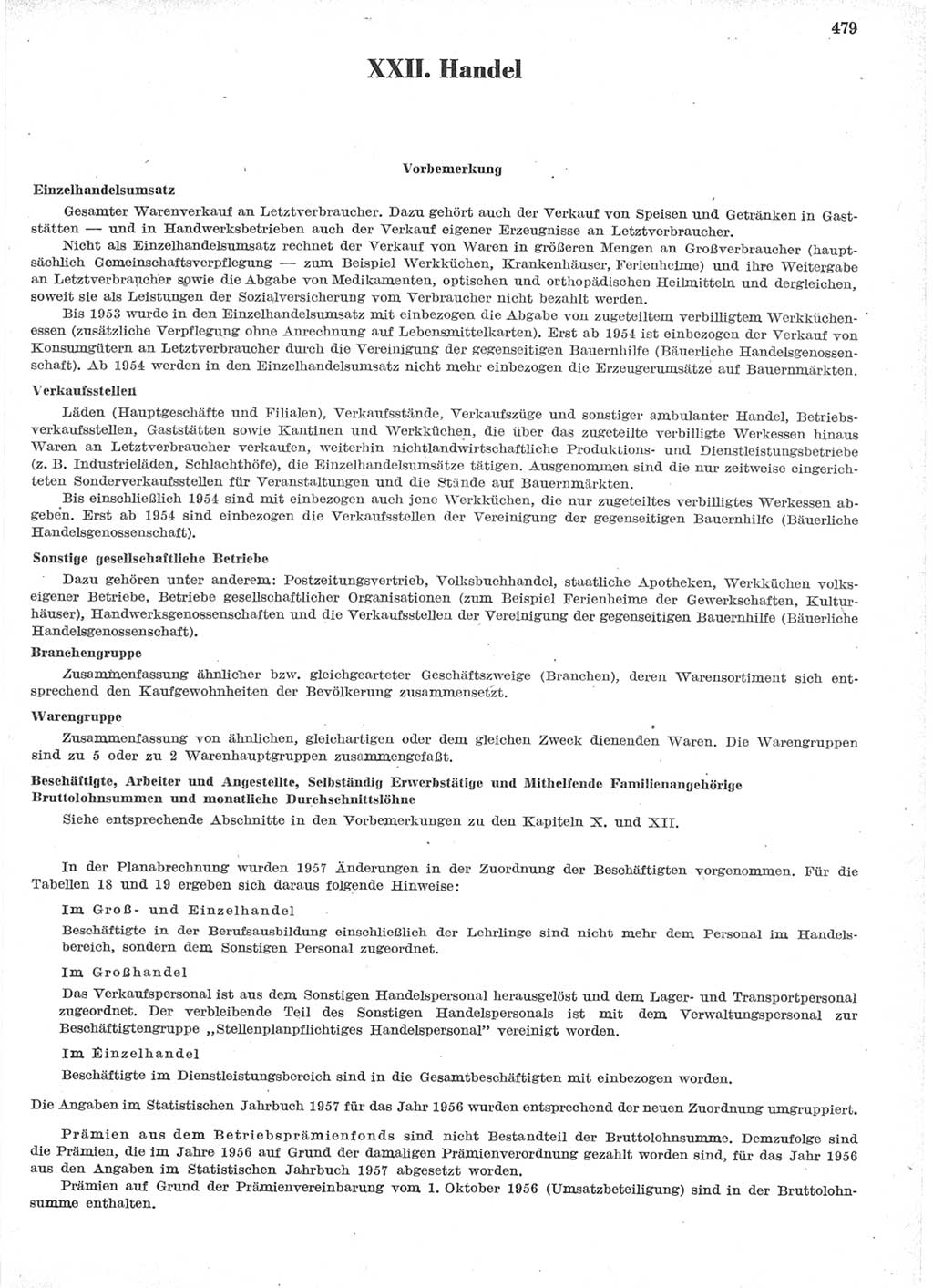 Statistisches Jahrbuch der Deutschen Demokratischen Republik (DDR) 1957, Seite 479 (Stat. Jb. DDR 1957, S. 479)