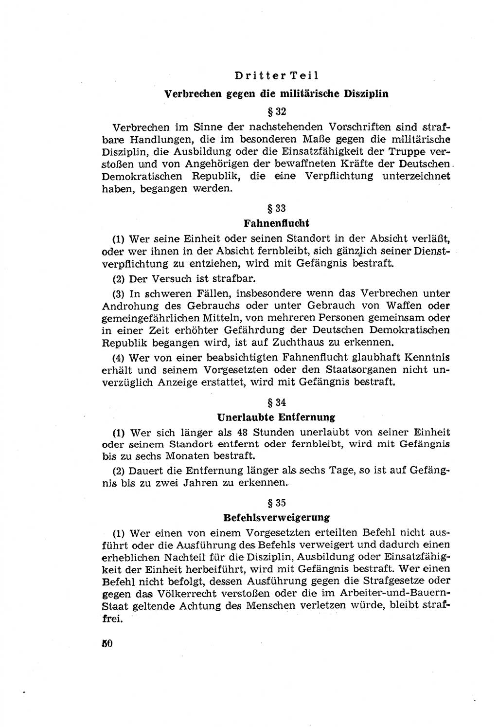 Zum Erlaß des Gesetzes zur Ergänzung des Strafgesetzbuches (StGB), Strafergänzungsgesetz (StEG) [Deutsche Demokratische Republik (DDR)] 1957, Seite 50 (StGB StEG DDR 1957, S. 50)