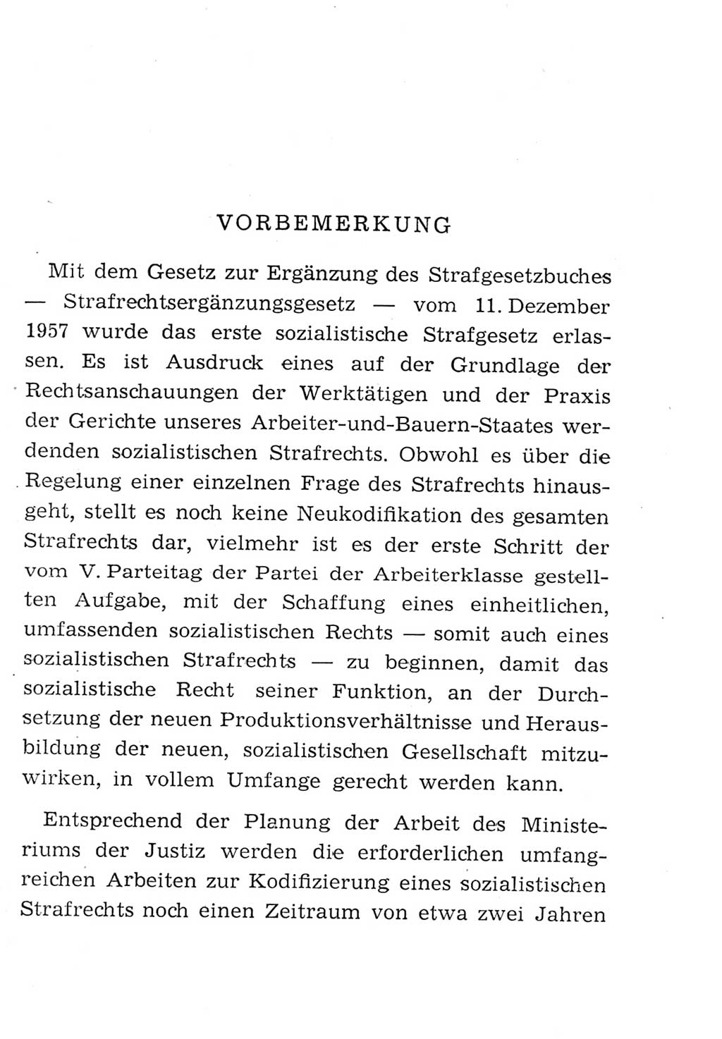 Strafgesetzbuch (StGB) und andere Strafgesetze [Deutsche Demokratische Republik (DDR)] 1957, Seite 5 (Einl. StGB Strafges. DDR 1957, S. 5)
