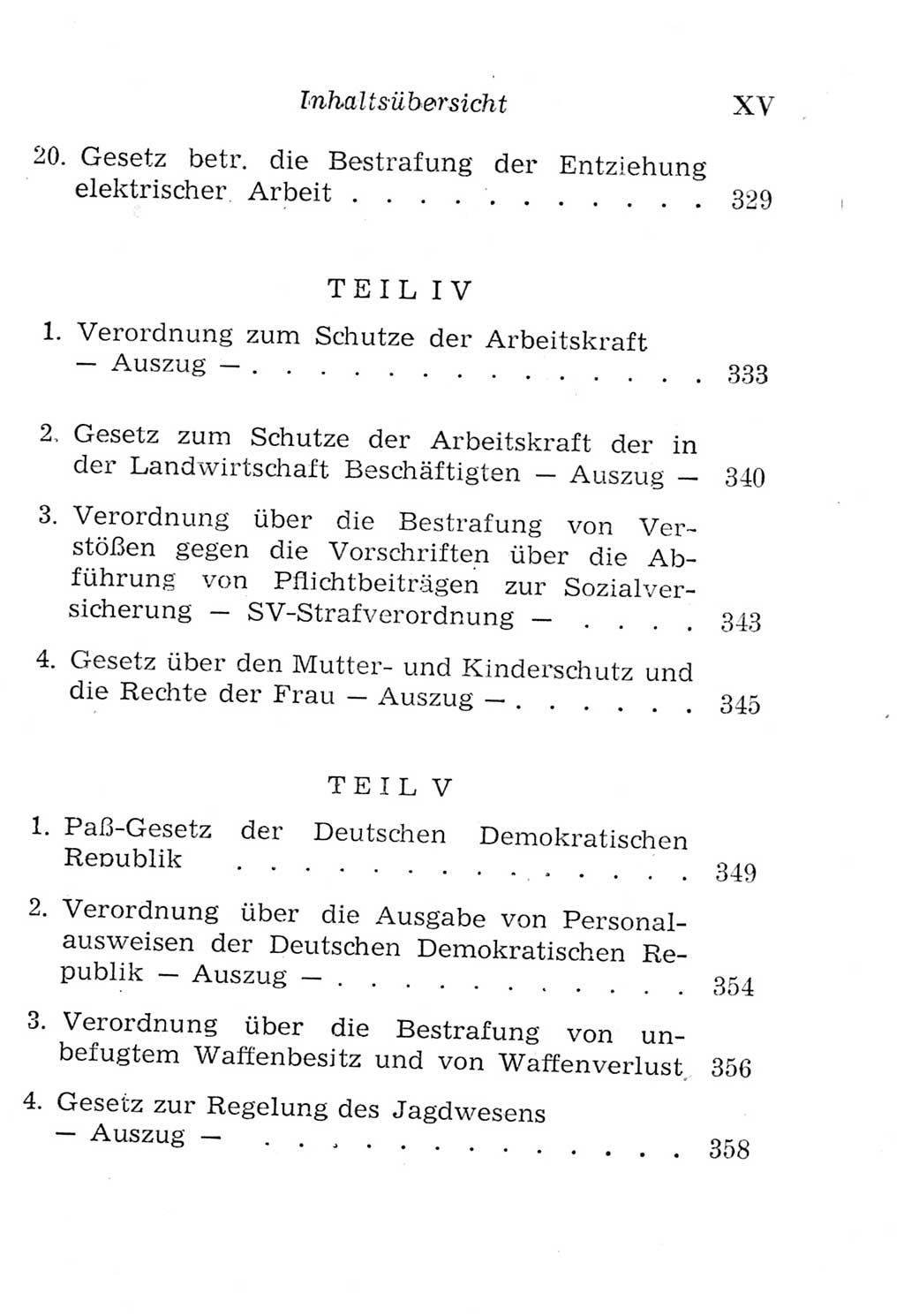 Strafgesetzbuch (StGB) und andere Strafgesetze [Deutsche Demokratische Republik (DDR)] 1957, Seite 15 (Einl. StGB Strafges. DDR 1957, S. 15)
