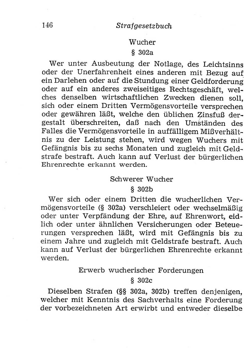 Strafgesetzbuch (StGB) und andere Strafgesetze [Deutsche Demokratische Republik (DDR)] 1957, Seite 146 (StGB Strafges. DDR 1957, S. 146)