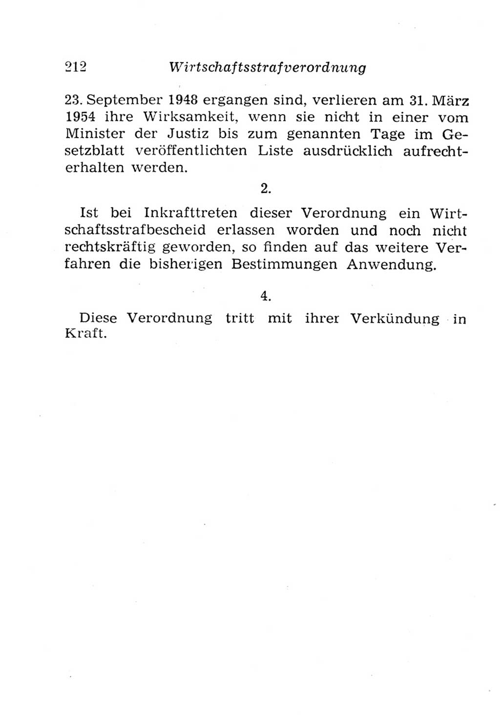 Strafgesetzbuch (StGB) und andere Strafgesetze [Deutsche Demokratische Republik (DDR)] 1957, Seite 212 (StGB Strafges. DDR 1957, S. 212)