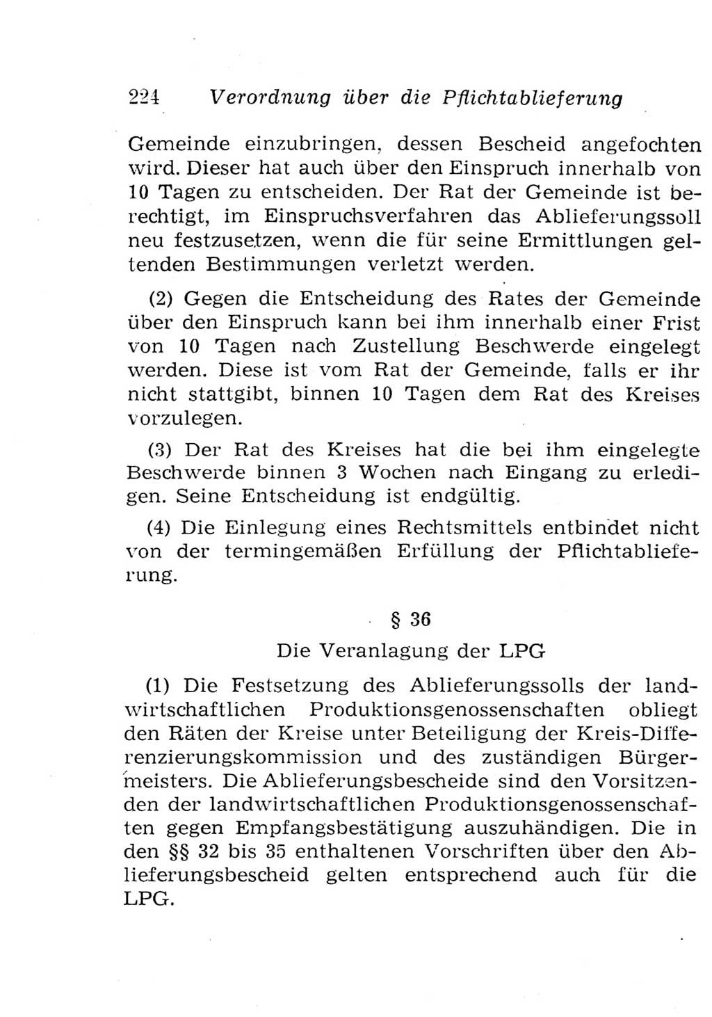 Strafgesetzbuch (StGB) und andere Strafgesetze [Deutsche Demokratische Republik (DDR)] 1957, Seite 224 (StGB Strafges. DDR 1957, S. 224)
