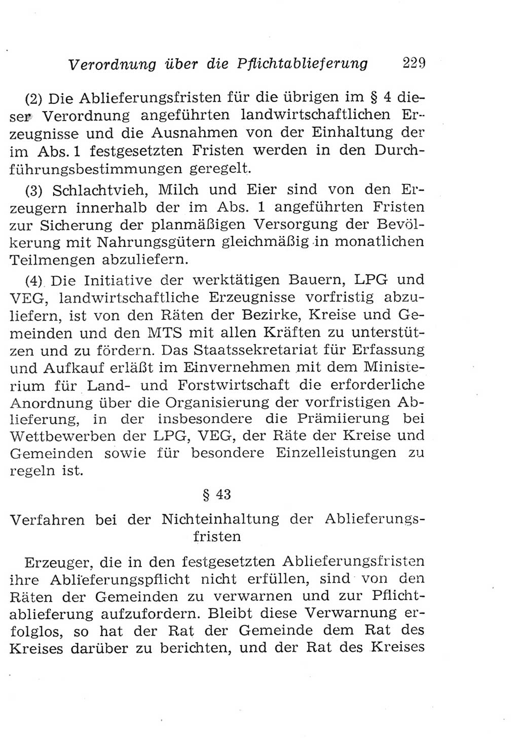 Strafgesetzbuch (StGB) und andere Strafgesetze [Deutsche Demokratische Republik (DDR)] 1957, Seite 229 (StGB Strafges. DDR 1957, S. 229)