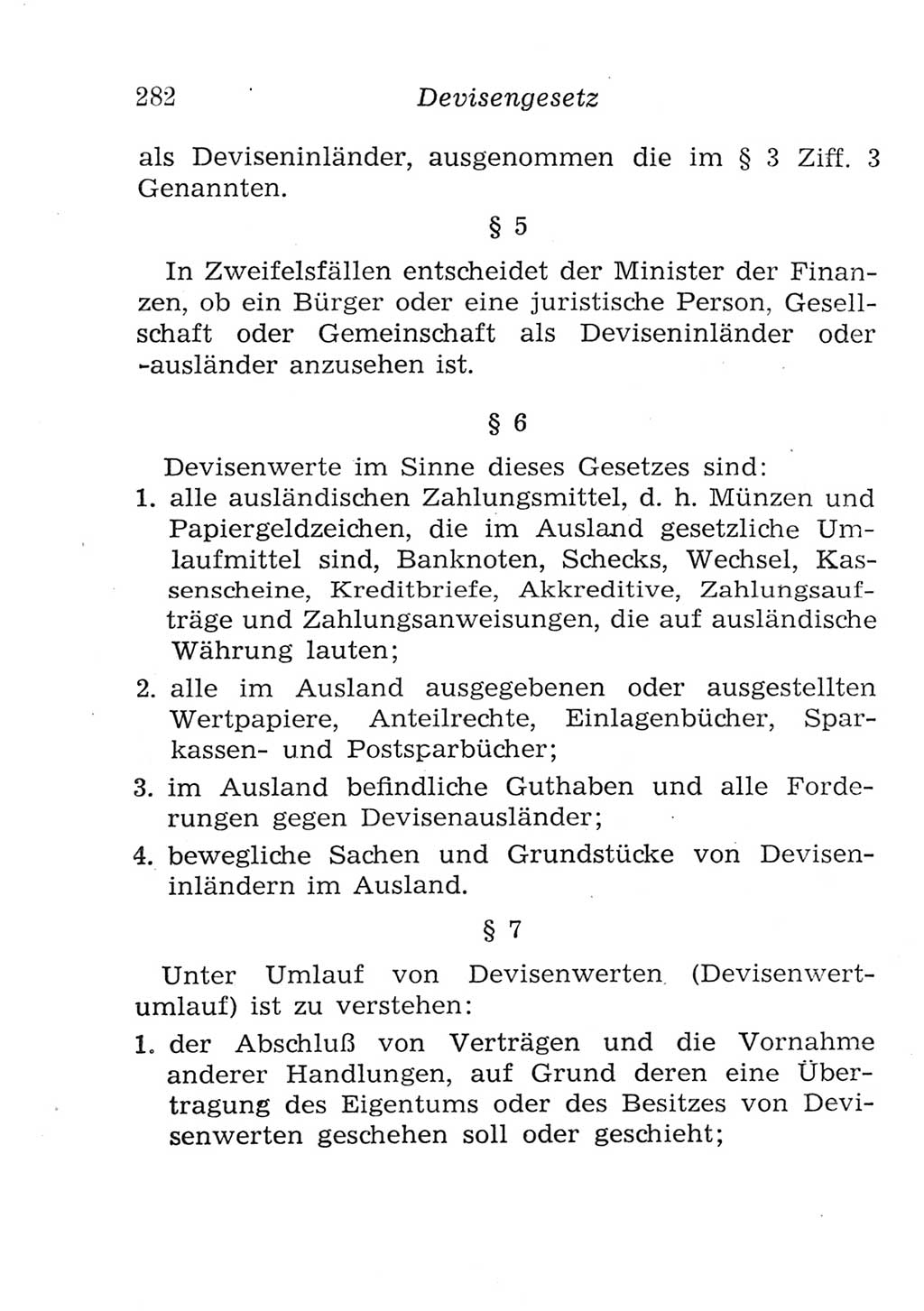 Strafgesetzbuch (StGB) und andere Strafgesetze [Deutsche Demokratische Republik (DDR)] 1957, Seite 282 (StGB Strafges. DDR 1957, S. 282)