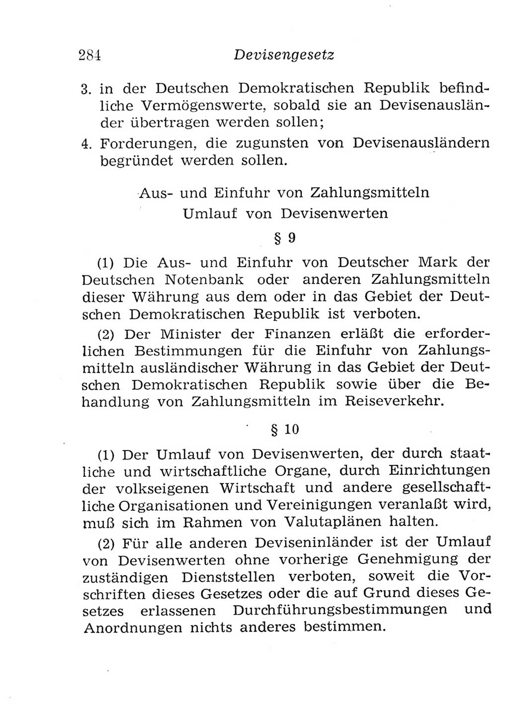 Strafgesetzbuch (StGB) und andere Strafgesetze [Deutsche Demokratische Republik (DDR)] 1957, Seite 284 (StGB Strafges. DDR 1957, S. 284)