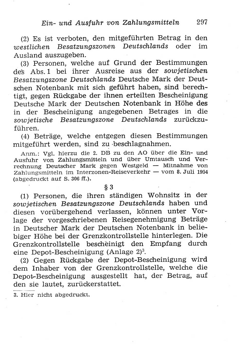 Strafgesetzbuch (StGB) und andere Strafgesetze [Deutsche Demokratische Republik (DDR)] 1957, Seite 297 (StGB Strafges. DDR 1957, S. 297)