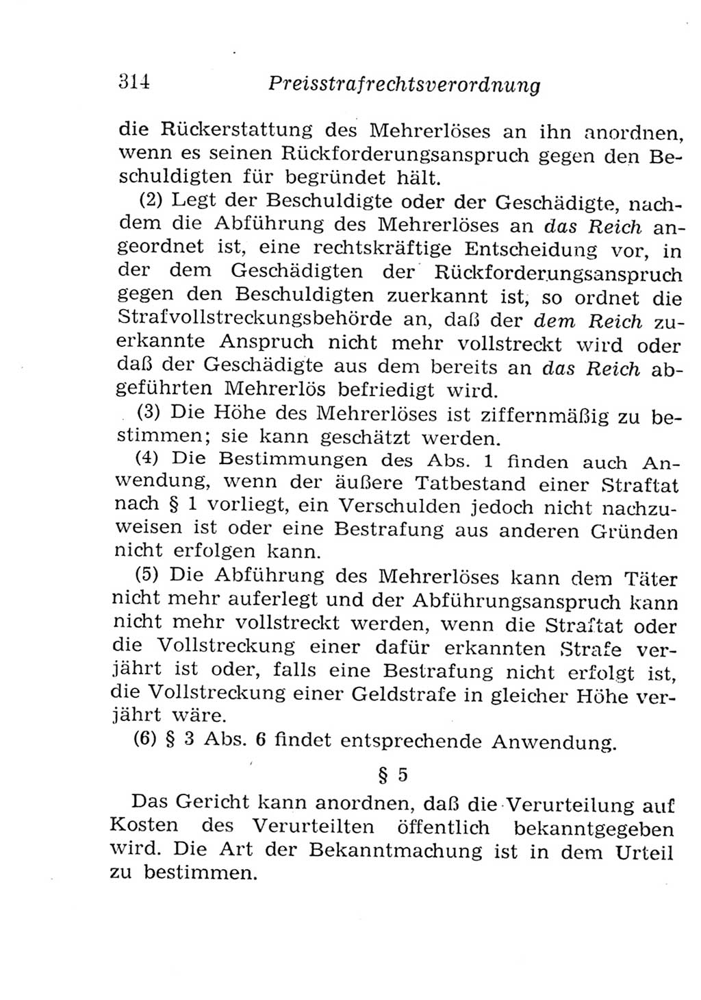 Strafgesetzbuch (StGB) und andere Strafgesetze [Deutsche Demokratische Republik (DDR)] 1957, Seite 314 (StGB Strafges. DDR 1957, S. 314)