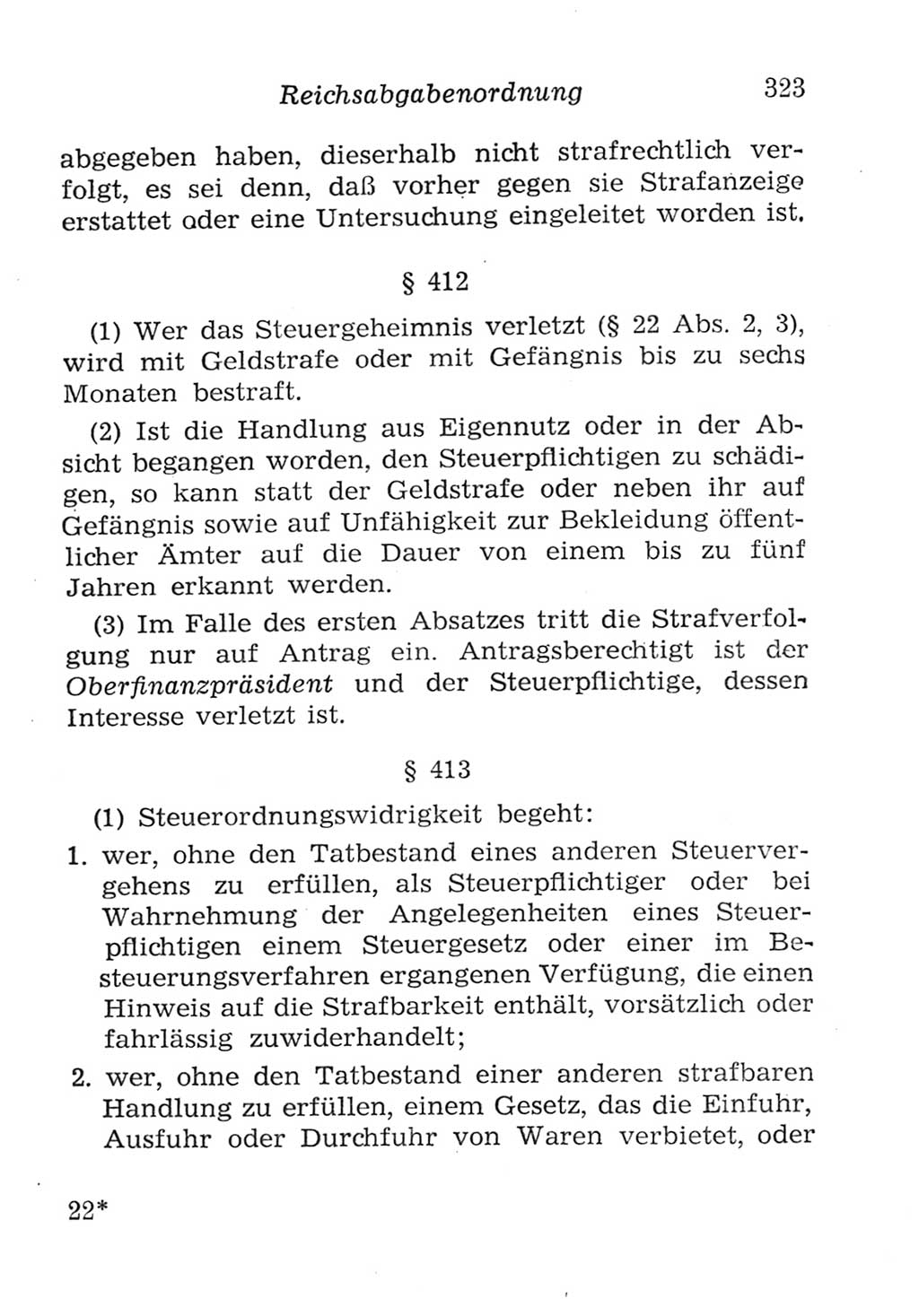 Strafgesetzbuch (StGB) und andere Strafgesetze [Deutsche Demokratische Republik (DDR)] 1957, Seite 323 (StGB Strafges. DDR 1957, S. 323)