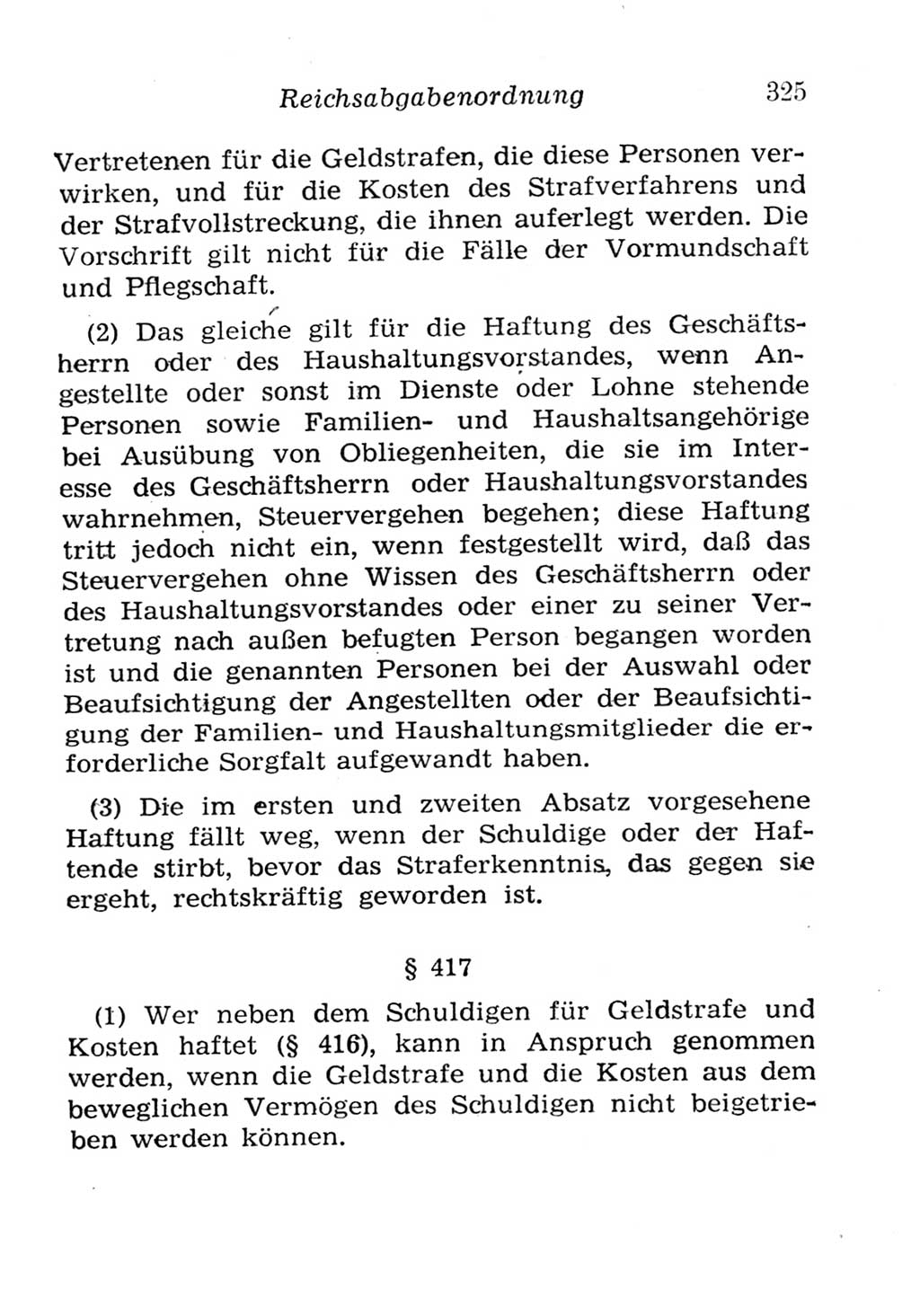 Strafgesetzbuch (StGB) und andere Strafgesetze [Deutsche Demokratische Republik (DDR)] 1957, Seite 325 (StGB Strafges. DDR 1957, S. 325)